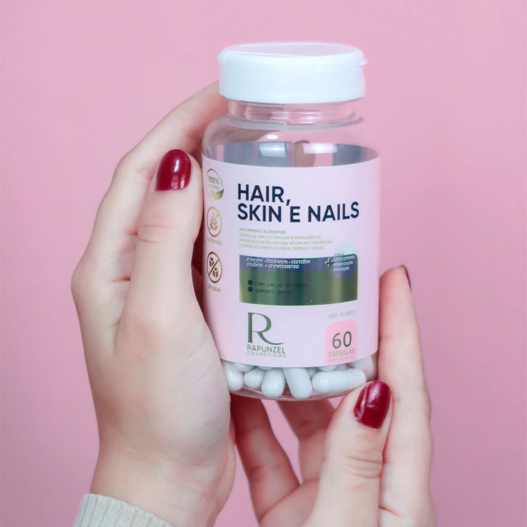 Cápsula Rapunzel -Hair, Skin & Nails 60caps