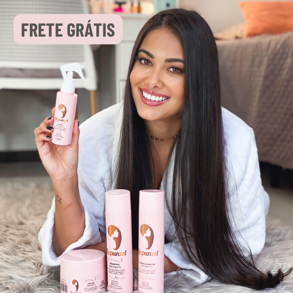 Kit Crescimento Capilar Rapunzel