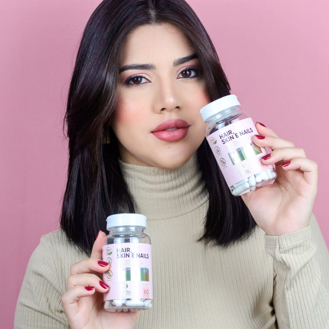 3 Cápsulas Rapunzel Hair, Skin & Nails 180caps