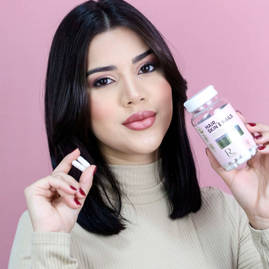 3 Cápsulas Rapunzel Hair, Skin & Nails 180caps