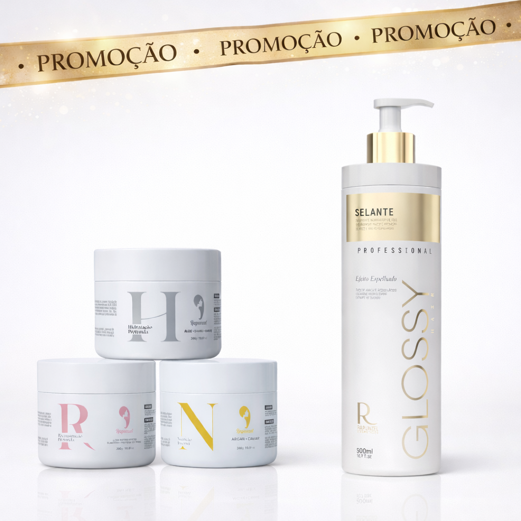 Selante Glossy Hair  500ml + Cronograma Capilar